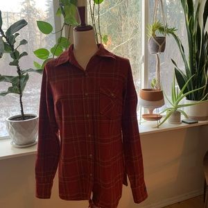 Women’s Pendleton wool flannel shirt.